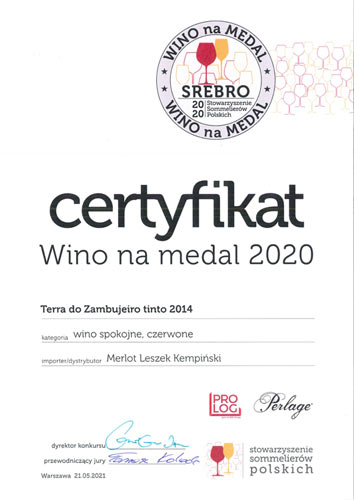 Wino na Medal 2020